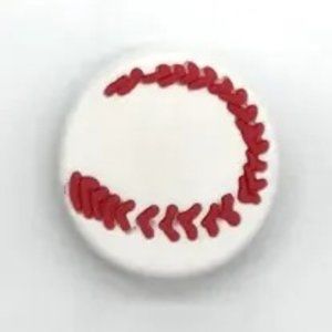 Baseball Croc Charm